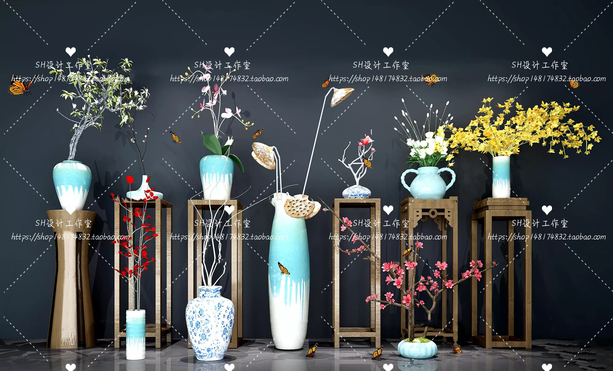 Decor – Vase 3D Models – 0142