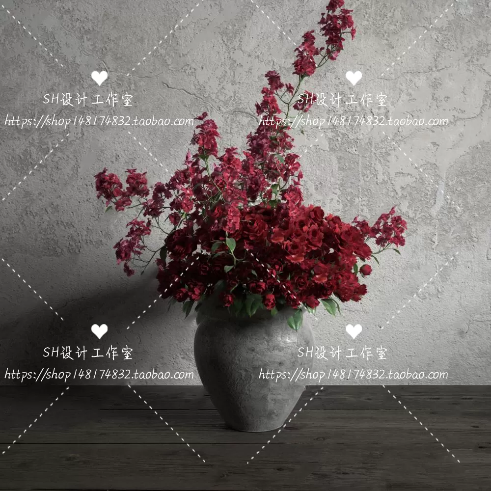 Decor – Vase 3D Models – 0149