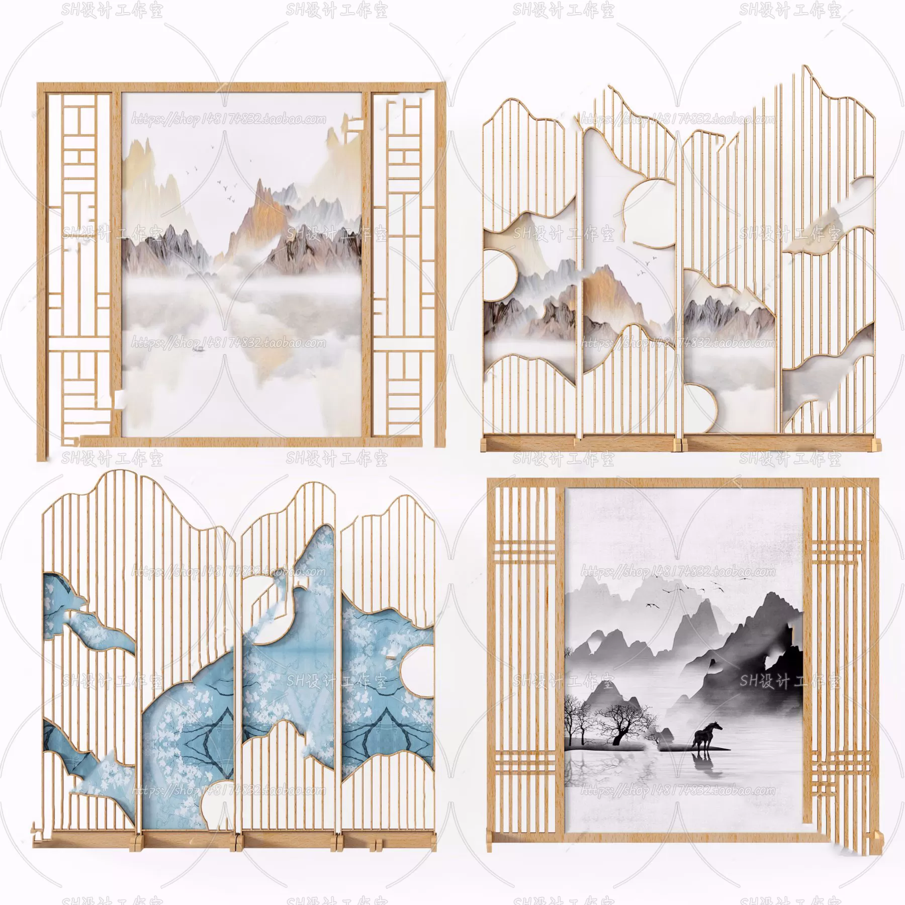 Screen Partition 3D Models – 0020