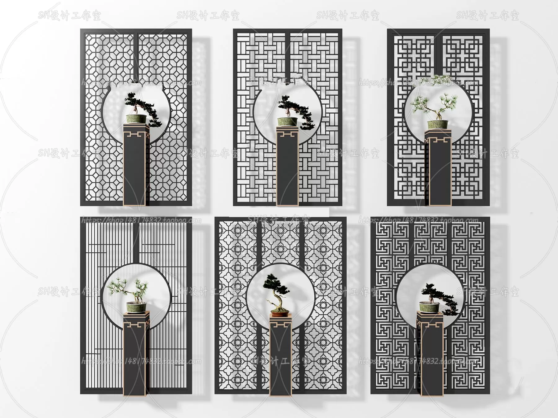 Screen Partition 3D Models – 0030