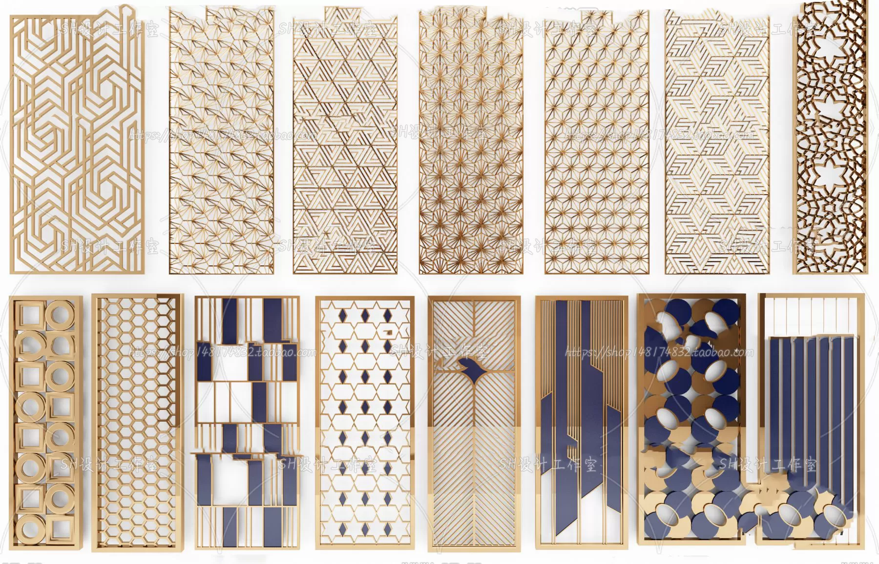 Screen Partition 3D Models – 0050