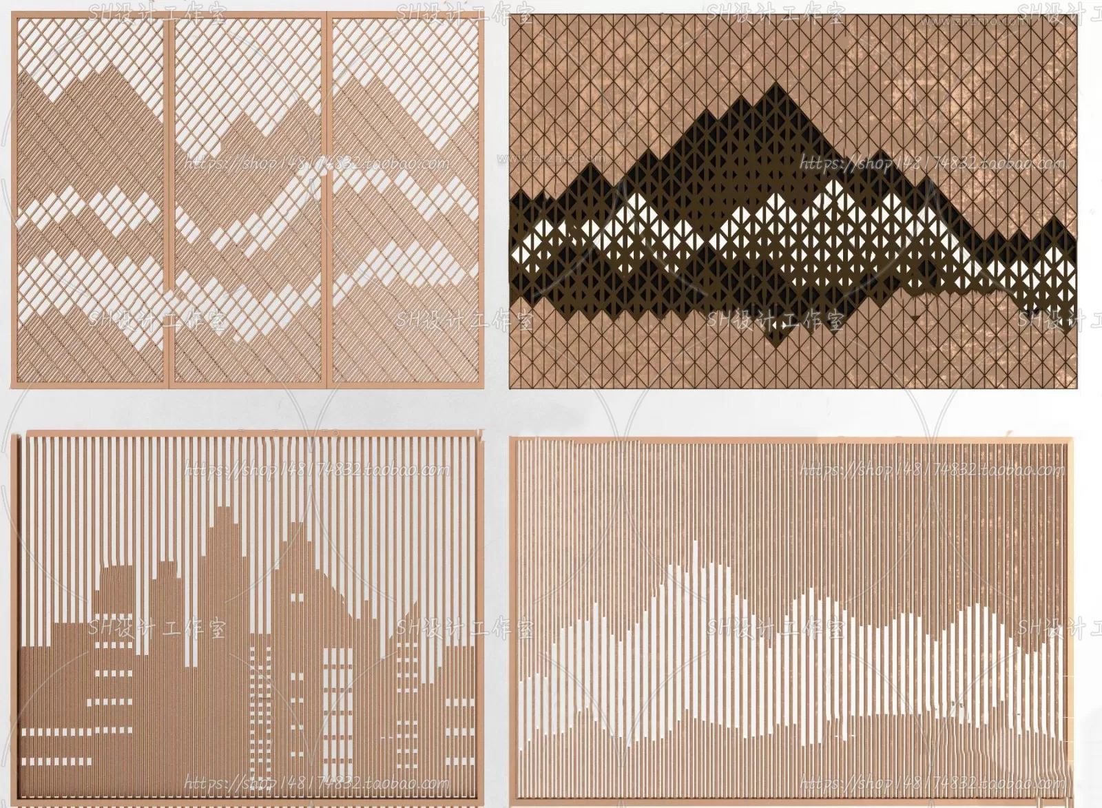 Screen Partition 3D Models – 0055