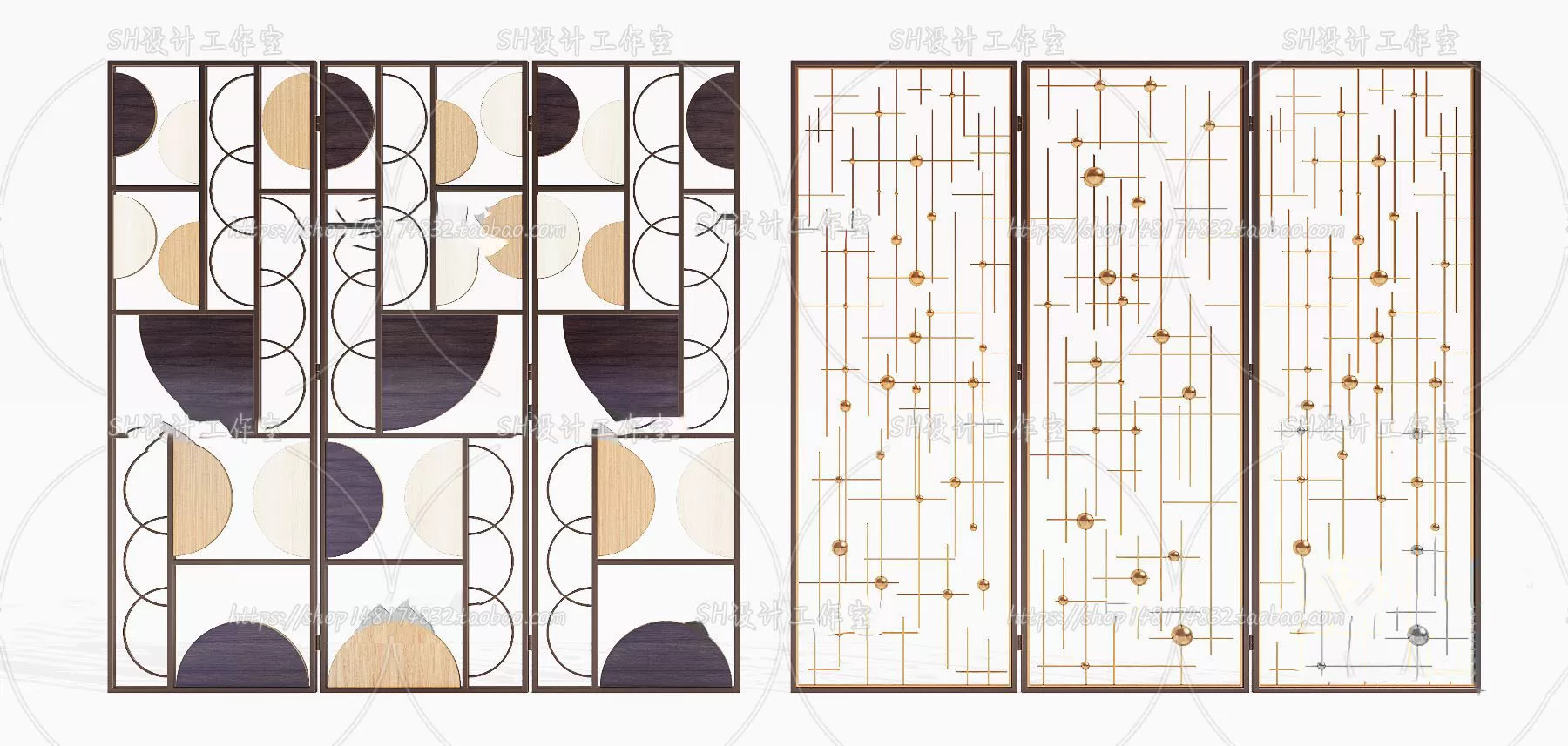 Screen Partition 3D Models – 0067