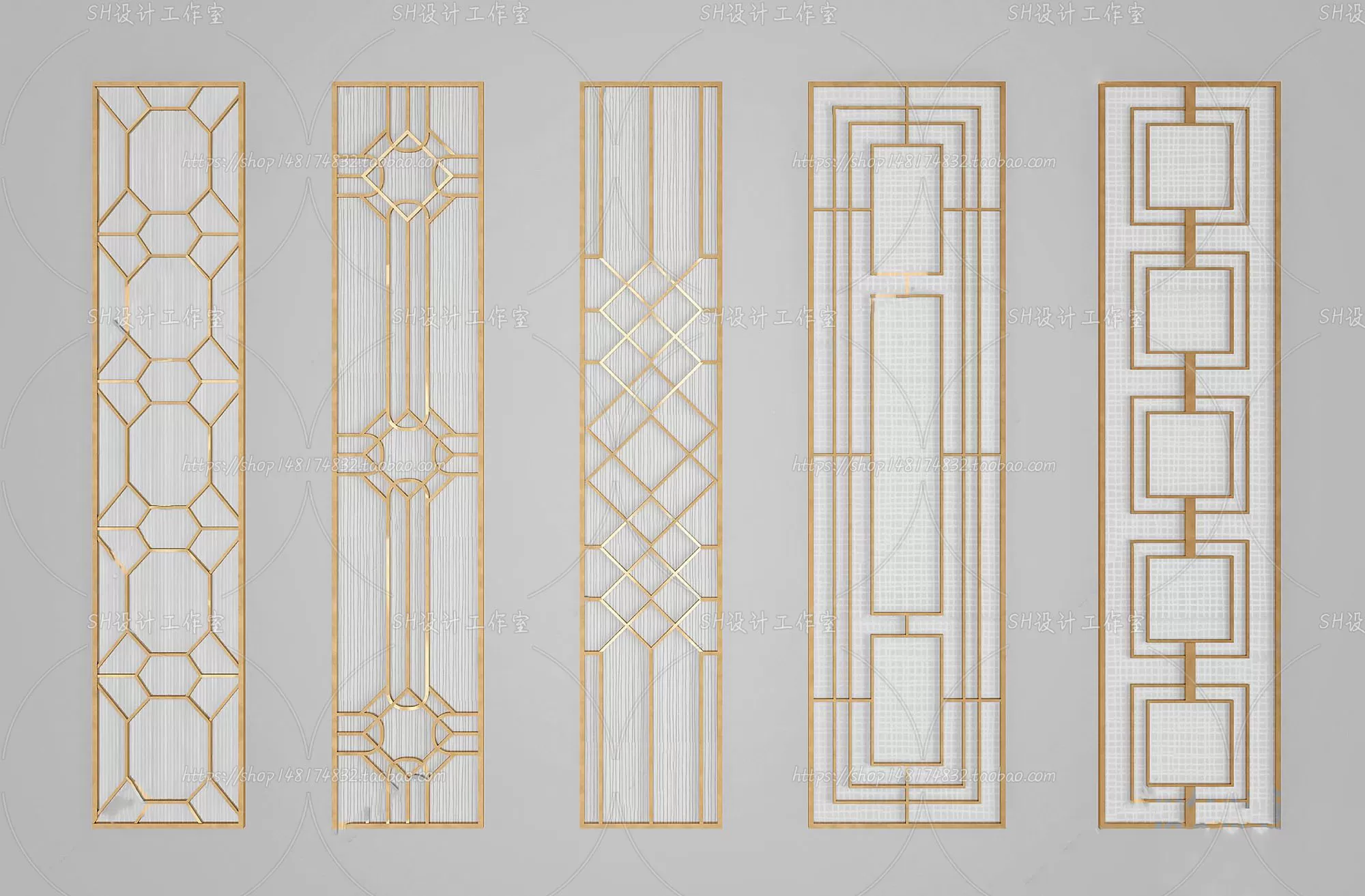 Screen Partition 3D Models – 0071