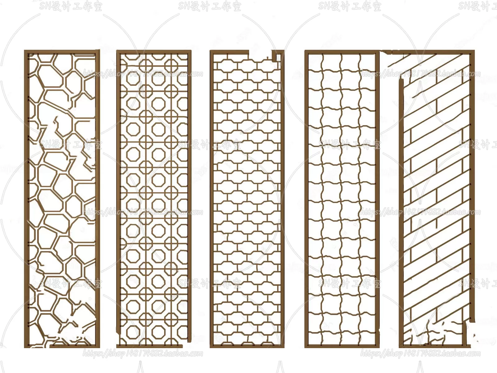 Screen Partition 3D Models – 0073 Screen Partition 3D Models – 0073