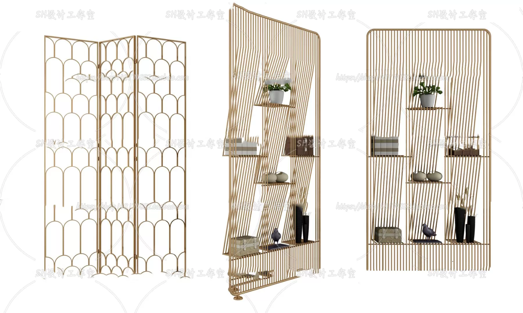 Screen Partition 3D Models – 0078 Screen Partition 3D Models – 0078