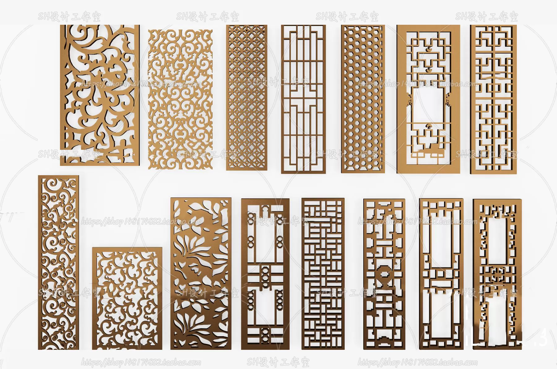 Screen Partition 3D Models – 0081 Screen Partition 3D Models – 0081