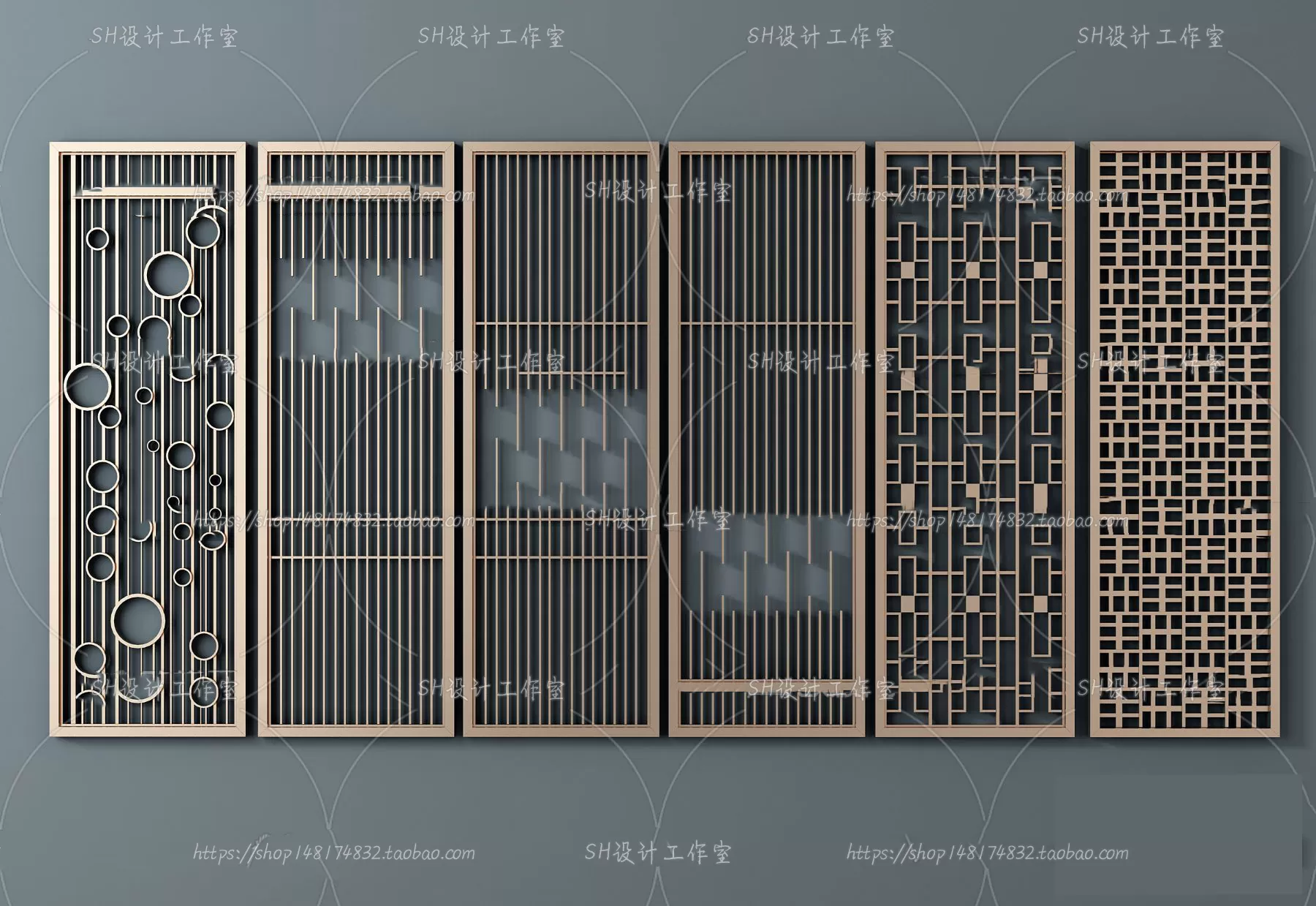 Screen Partition 3D Models – 0082 Screen Partition 3D Models – 0082