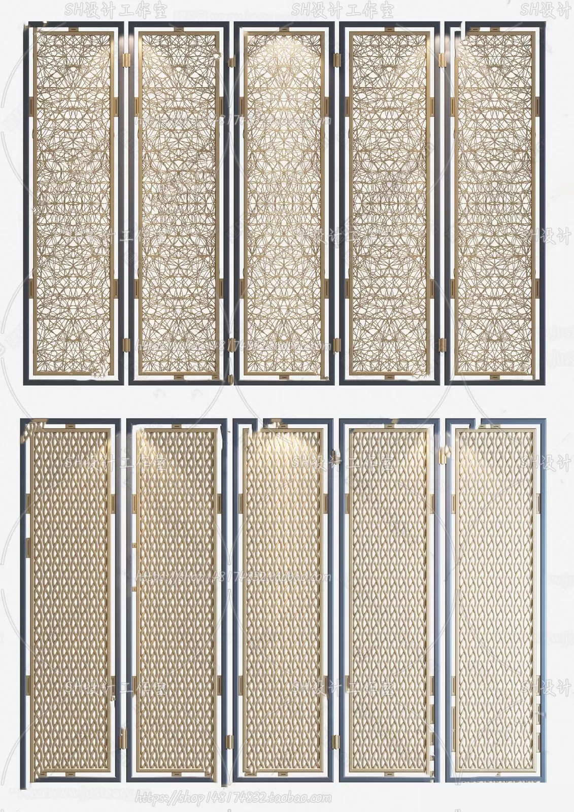 Screen Partition 3D Models – 0093 Screen Partition 3D Models – 0093