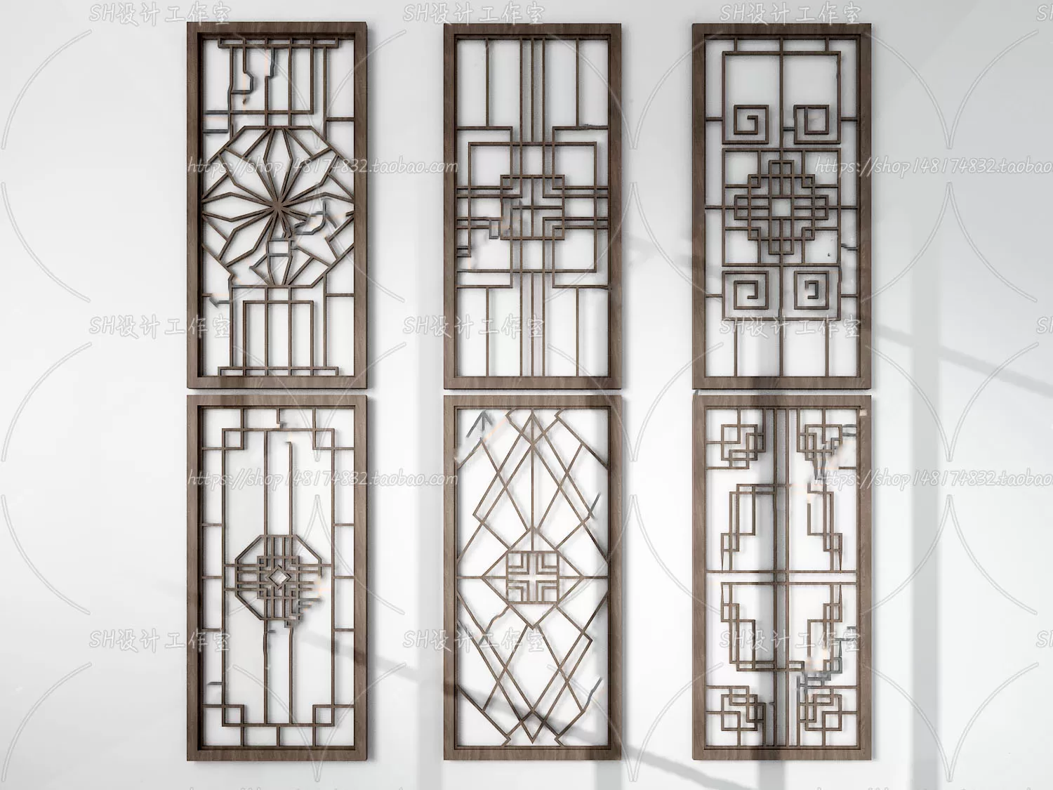 Screen Partition 3D Models – 0106 Screen Partition 3D Models – 0106