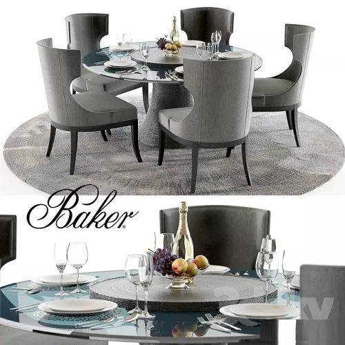 Baker Katoucha and Marat 3D Model – 206975