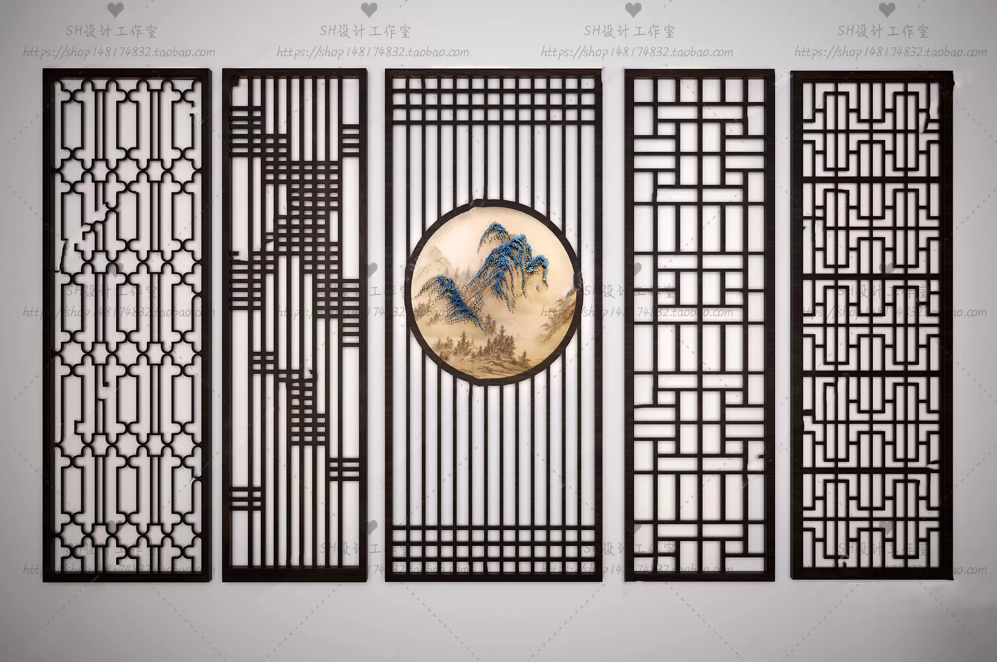 Screen Partition 3D Models – 0125 Screen Partition 3D Models – 0125