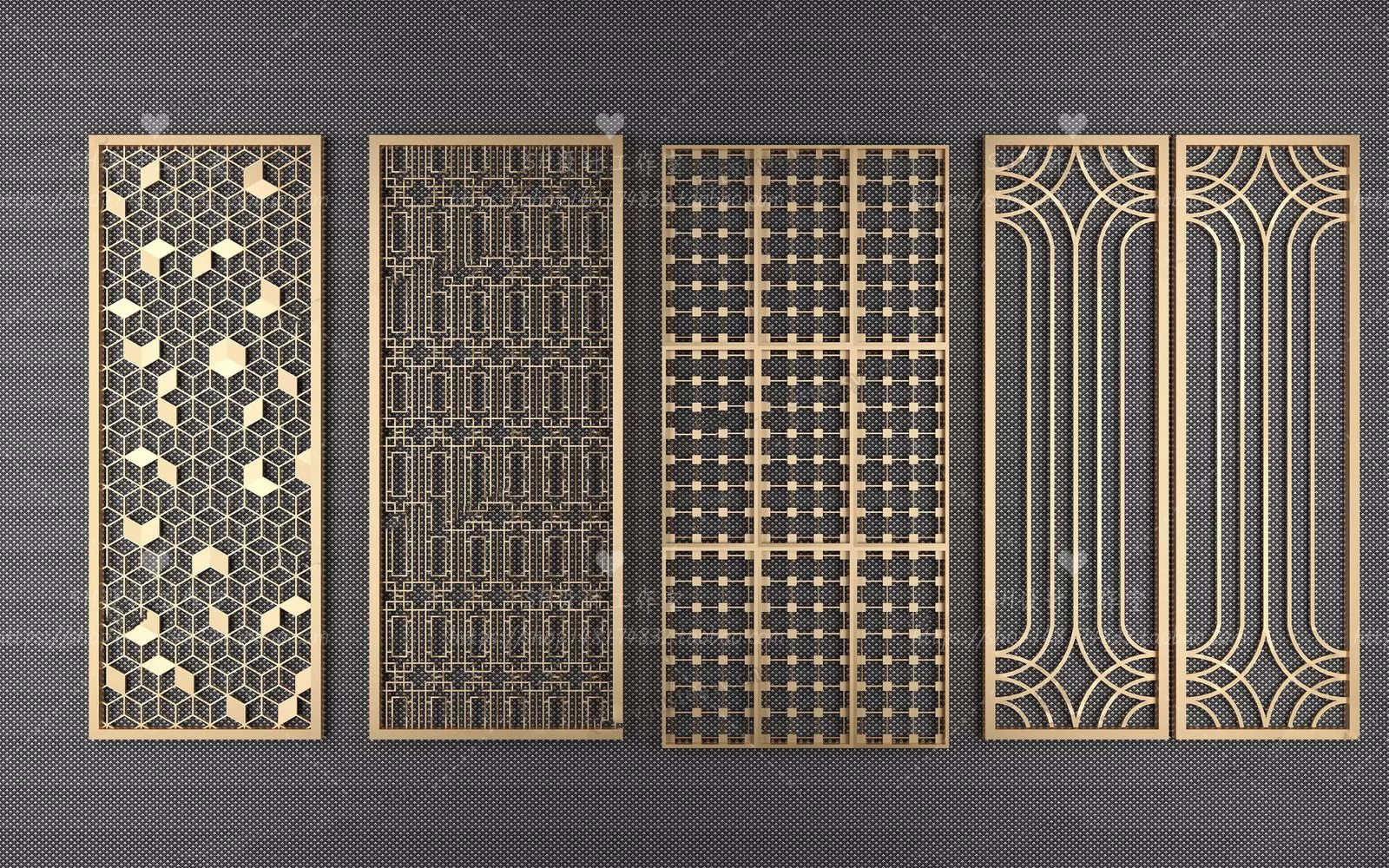 Screen Partition 3D Models – 0138 Screen Partition 3D Models – 0138