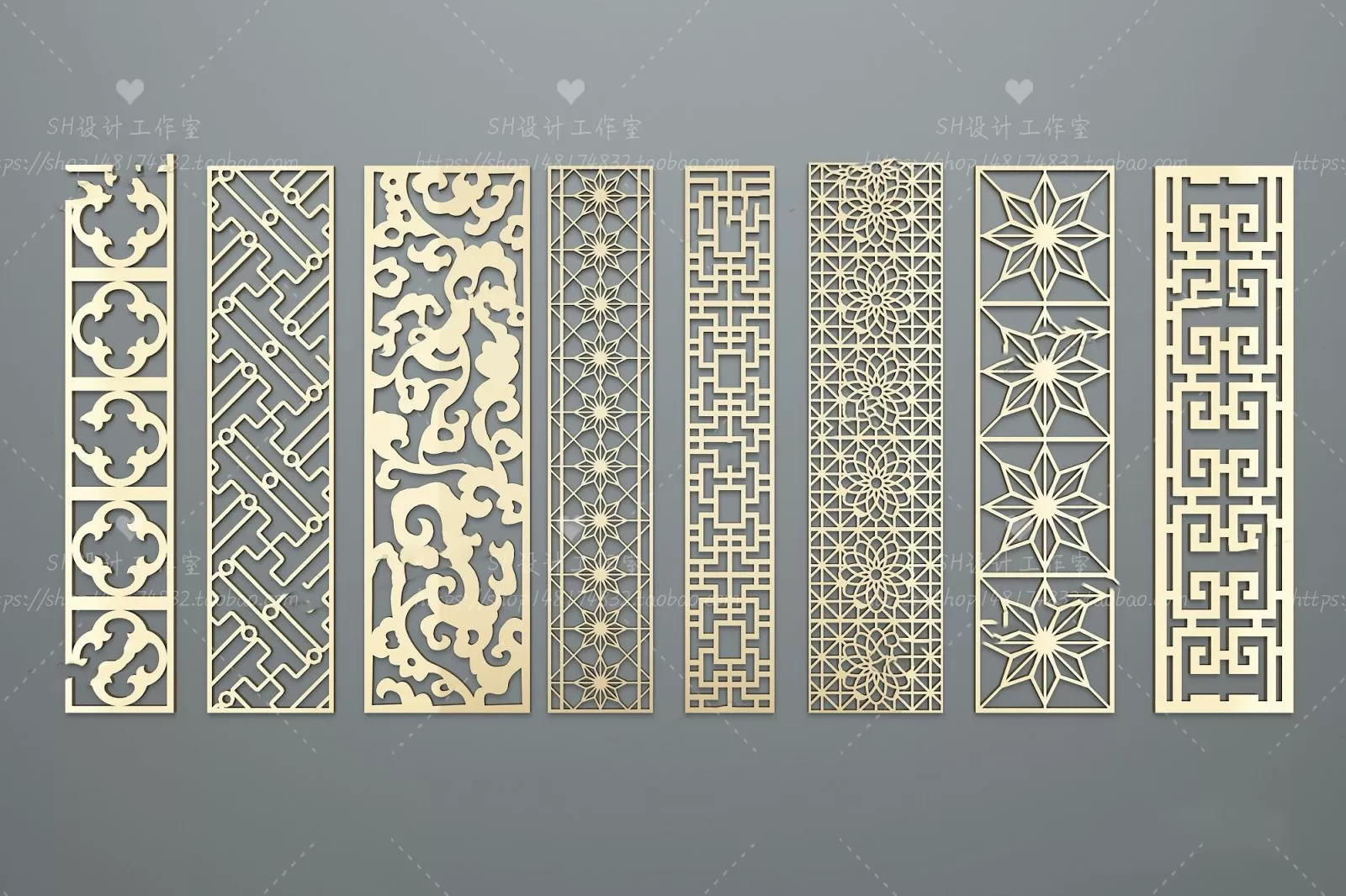 Screen Partition 3D Models – 0144 Screen Partition 3D Models – 0144