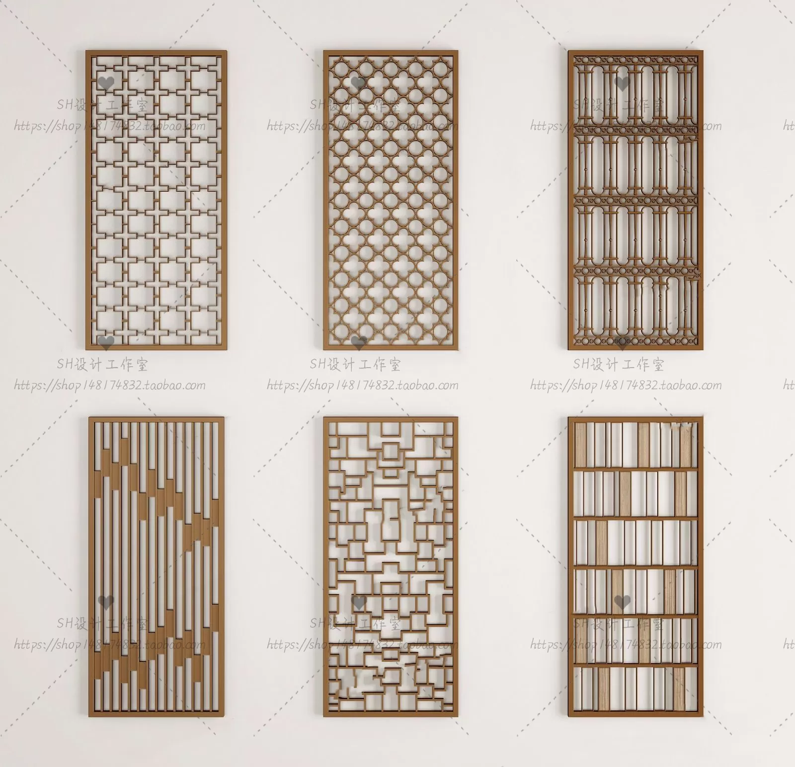 Screen Partition 3D Models – 0145 Screen Partition 3D Models – 0145