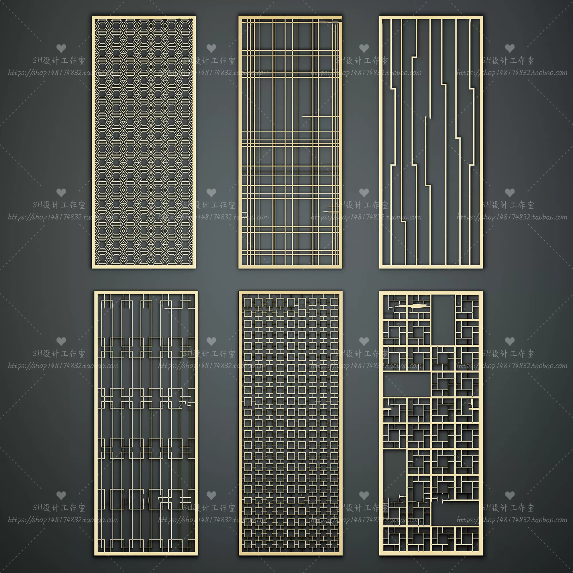 Screen Partition 3D Models – 0149 Screen Partition 3D Models – 0149