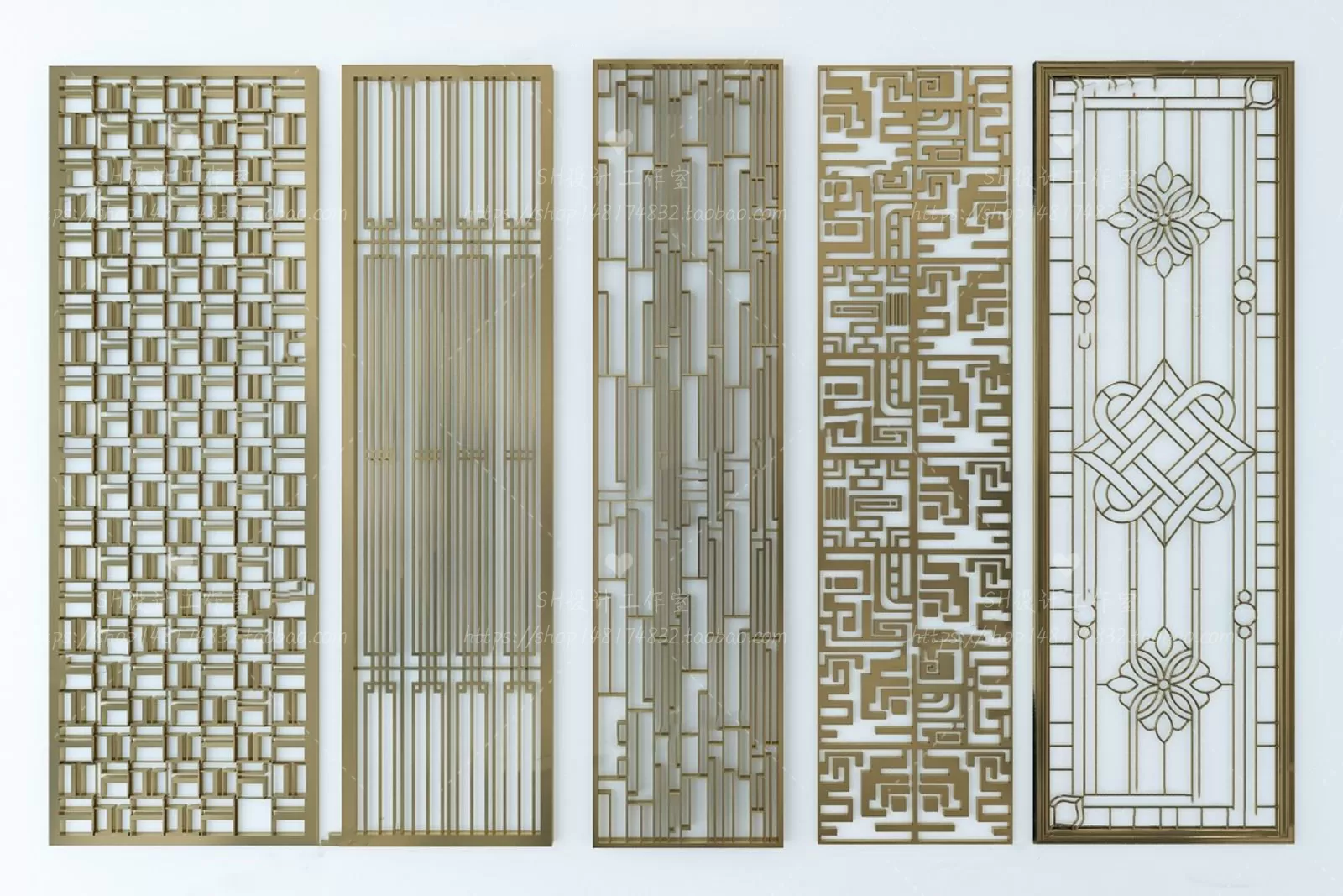 Screen Partition 3D Models – 0165 Screen Partition 3D Models – 0165