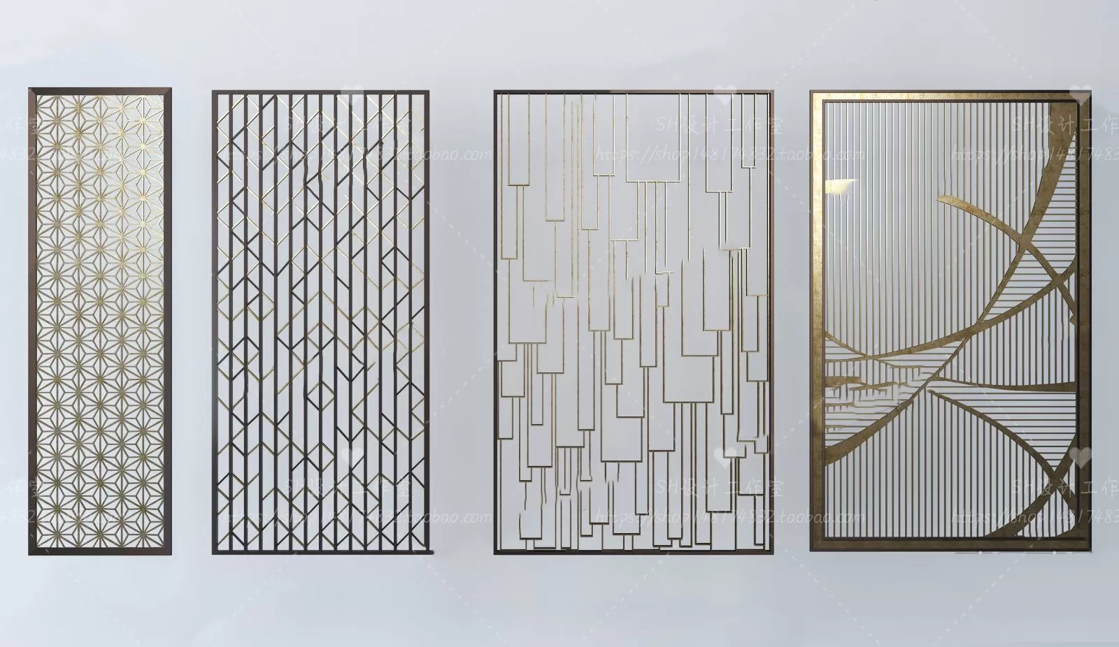 Screen Partition 3D Models – 0169 Screen Partition 3D Models – 0169