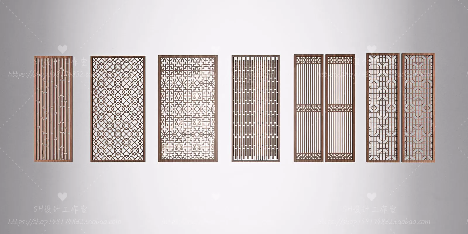 Screen Partition 3D Models – 0177 Screen Partition 3D Models – 0177