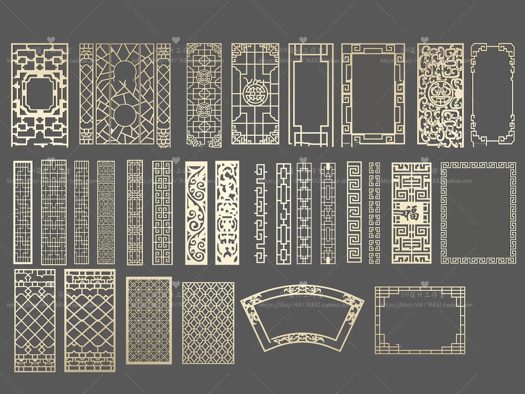 Screen Partition 3D Models – 0180 Screen Partition 3D Models – 0180
