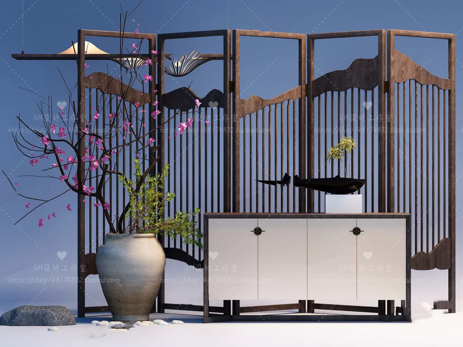 Screen Partition 3D Models – 0183 Screen Partition 3D Models – 0183