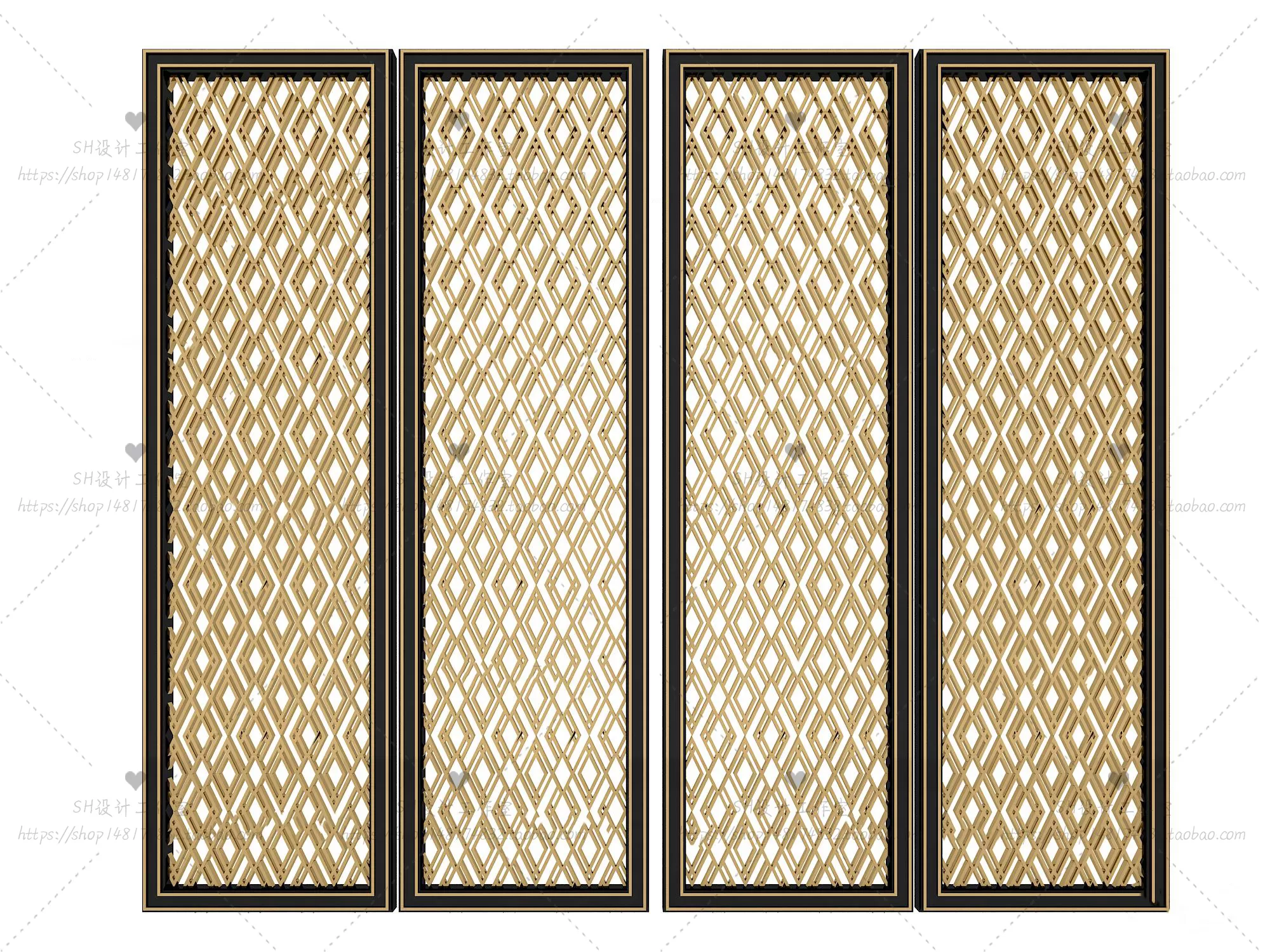 Screen Partition 3D Models – 0186 Screen Partition 3D Models – 0186