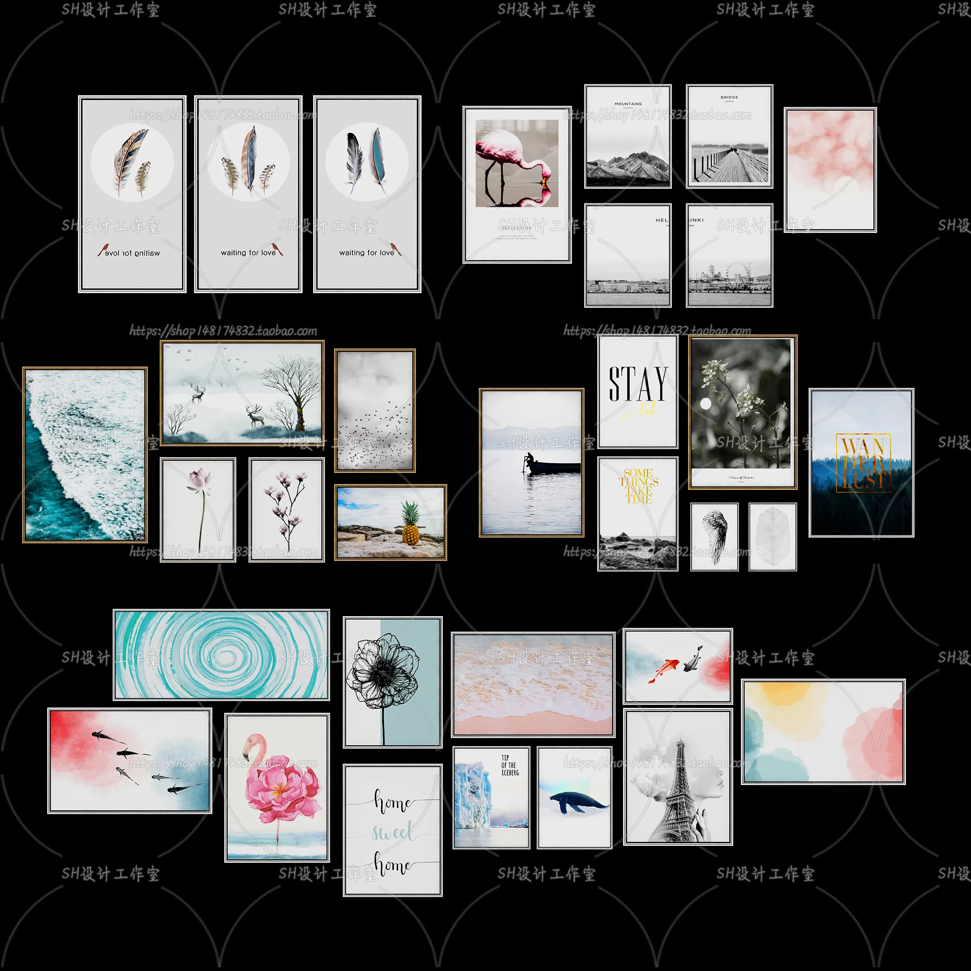 Decorative Painting – 3D Models – 0001