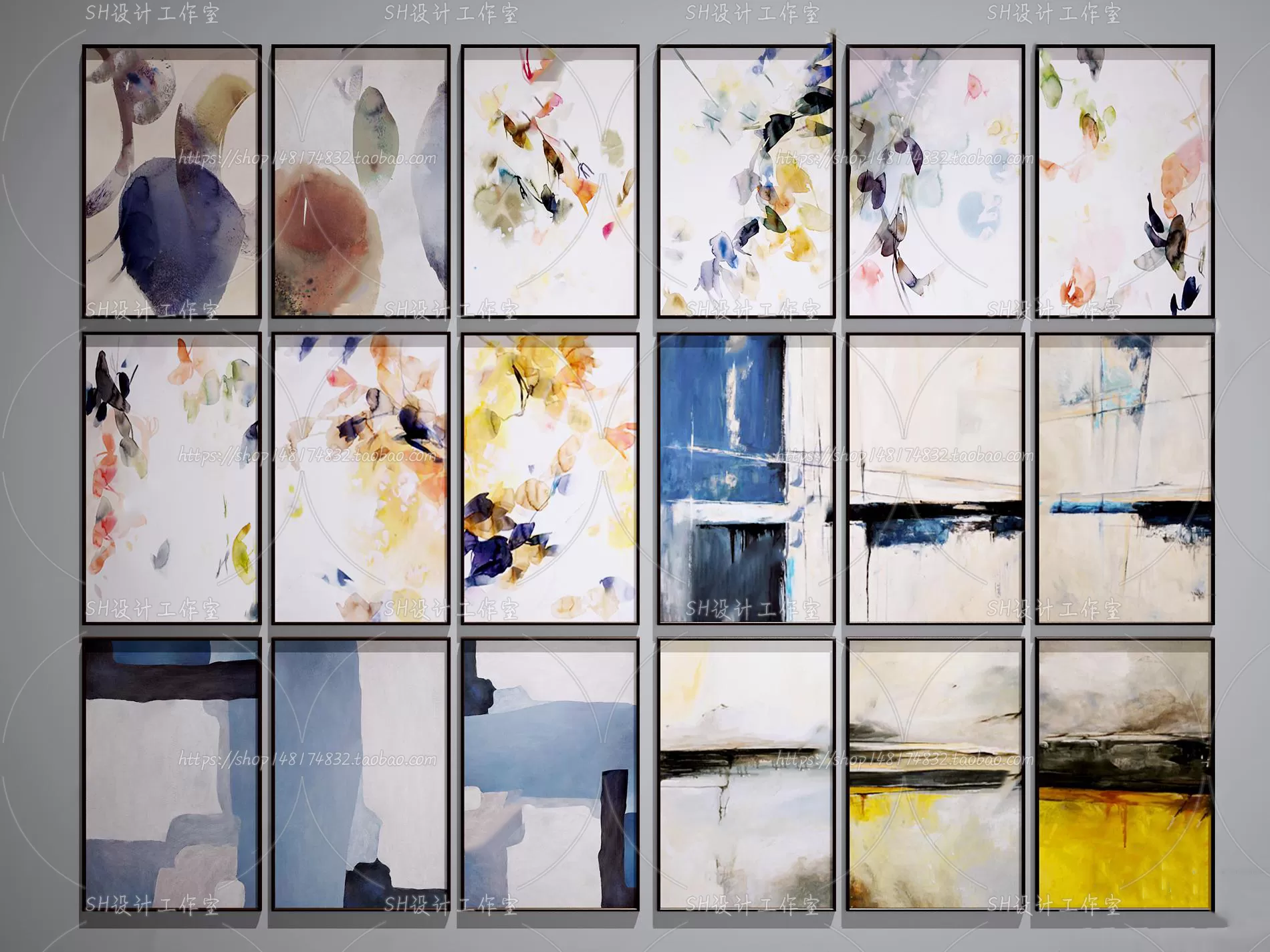 Decorative Painting – 3D Models – 0005