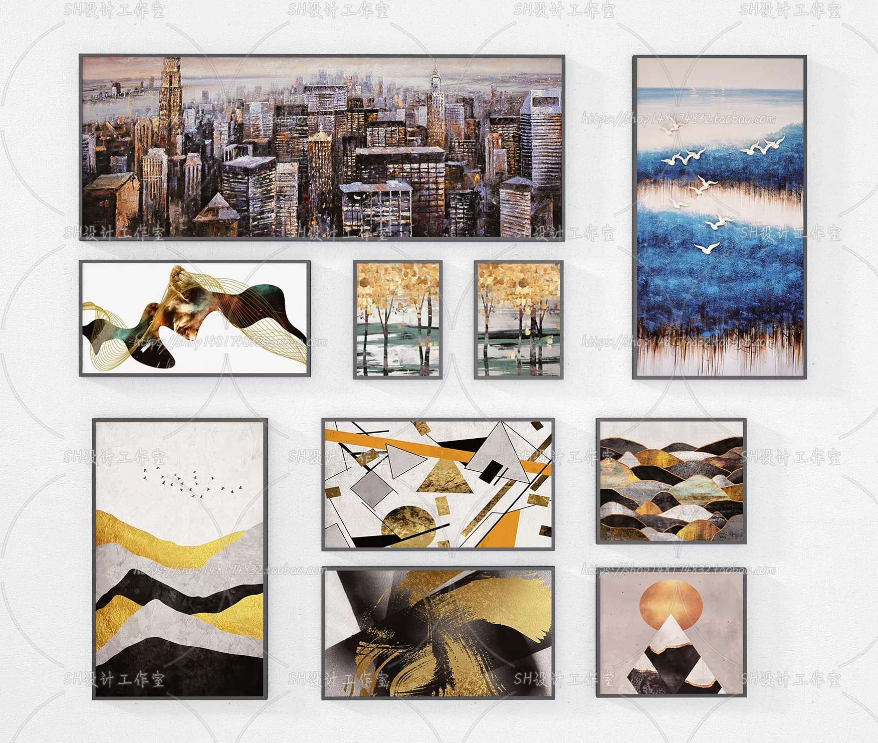 Decorative Painting – 3D Models – 0006