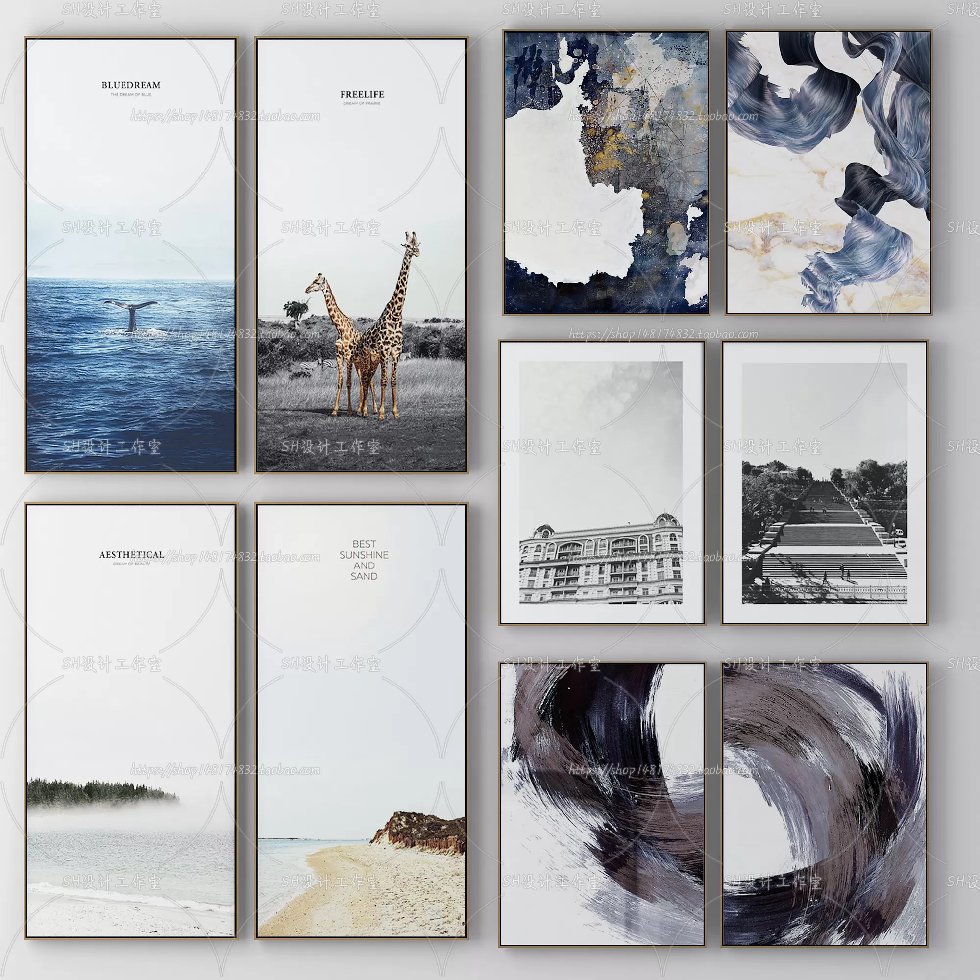 Decorative Painting – 3D Models – 0009