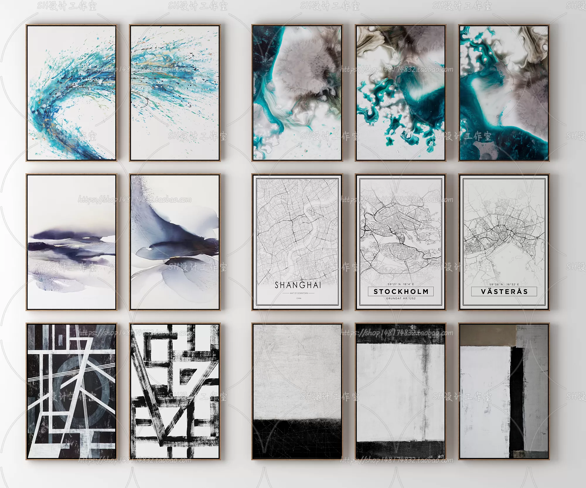 Decorative Painting – 3D Models – 0010