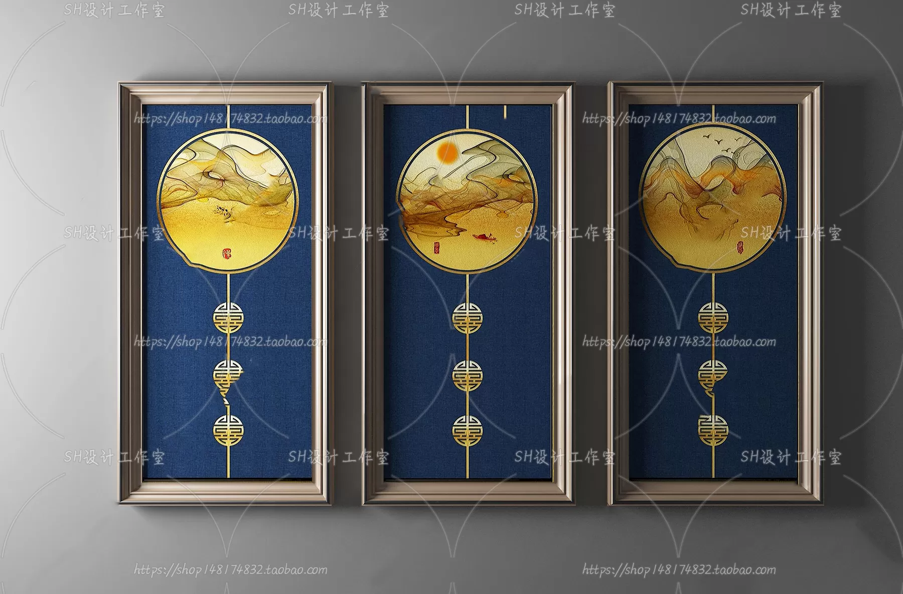 Decorative Painting – 3D Models – 0011