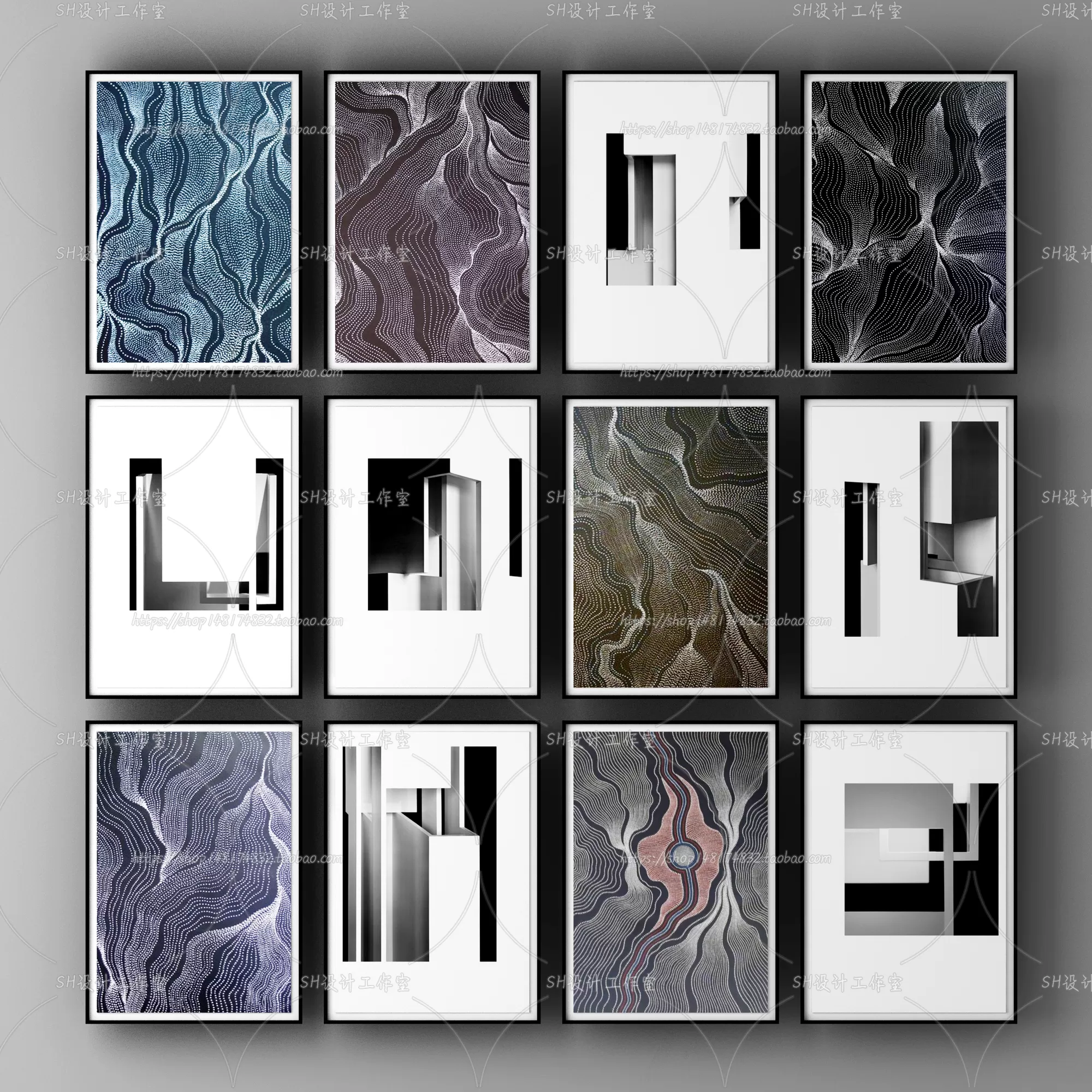 Decorative Painting – 3D Models – 0013