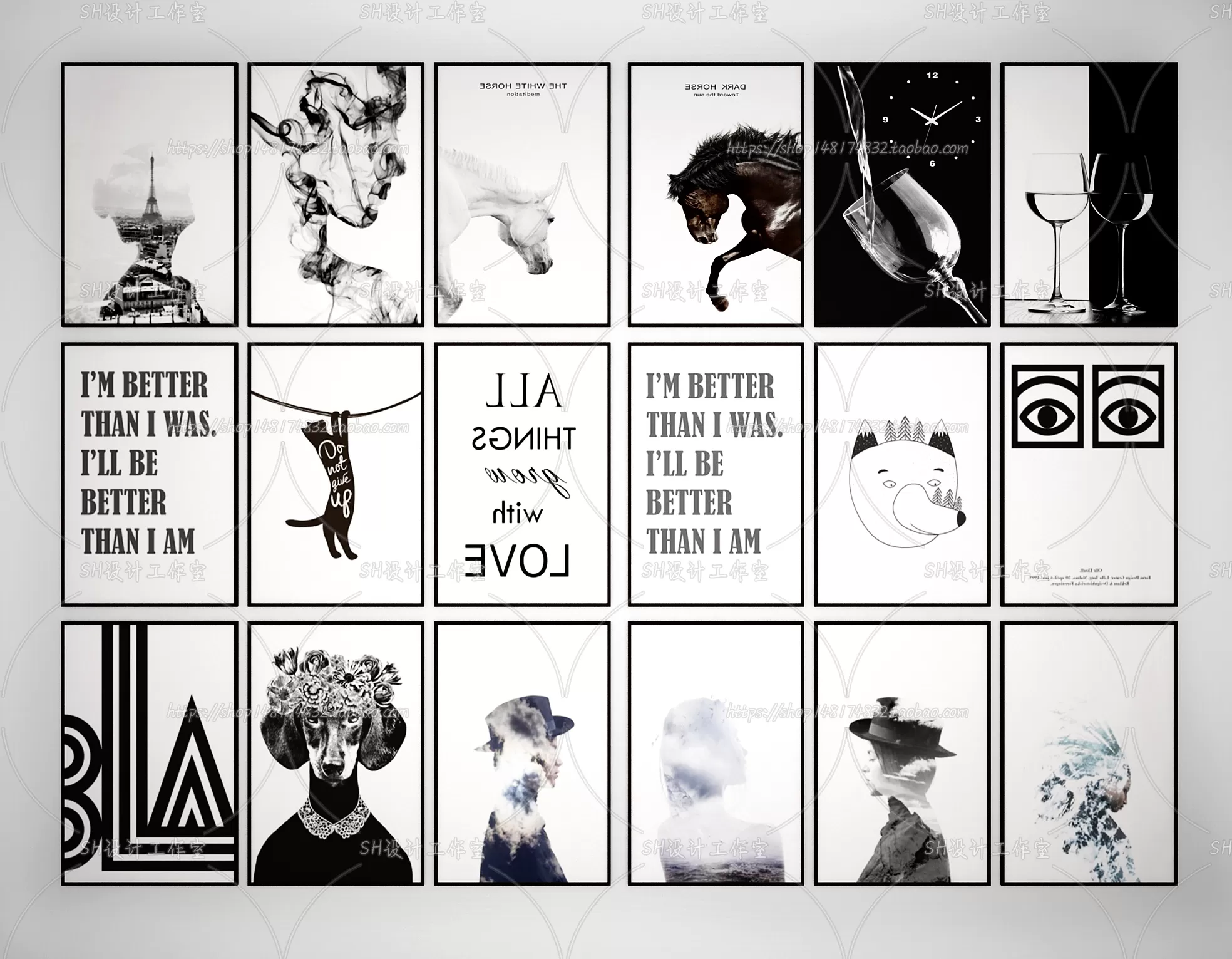 Decorative Painting – 3D Models – 0014