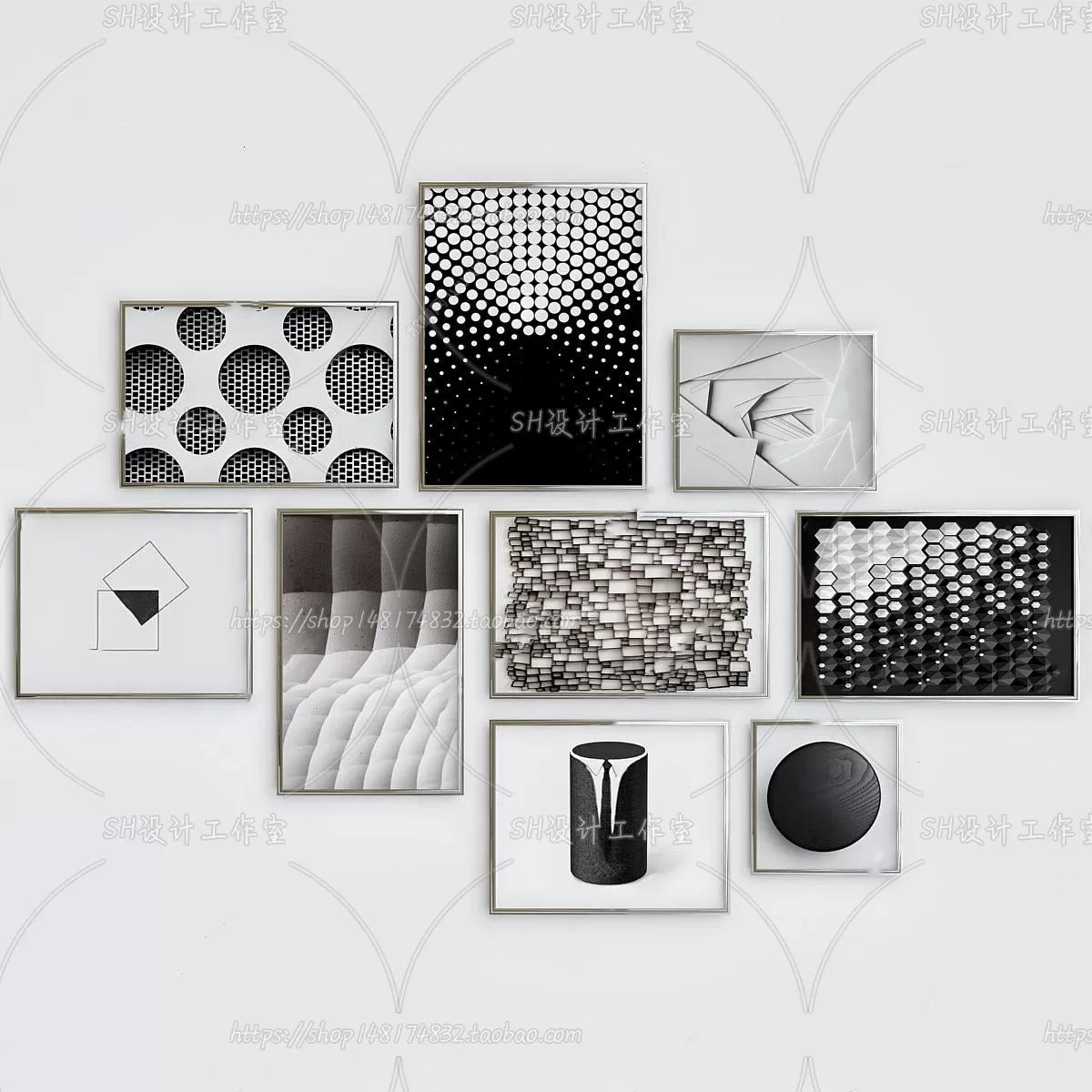 Decorative Painting – 3D Models – 0025