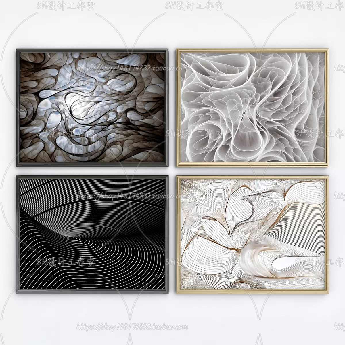 Decorative Painting – 3D Models – 0028