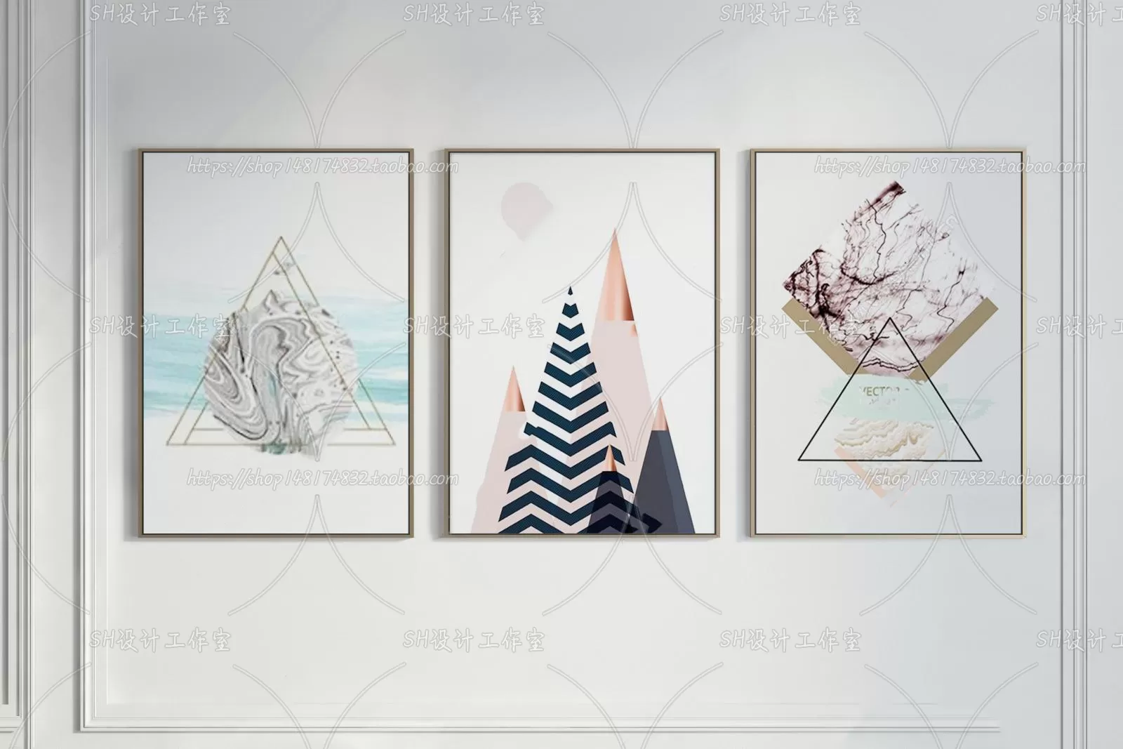 Decorative Painting – 3D Models – 0034