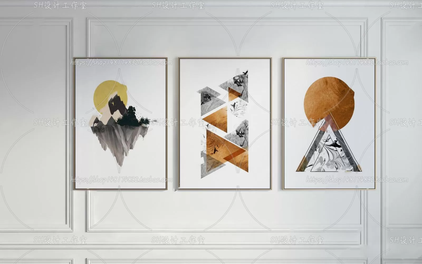 Decorative Painting – 3D Models – 0037