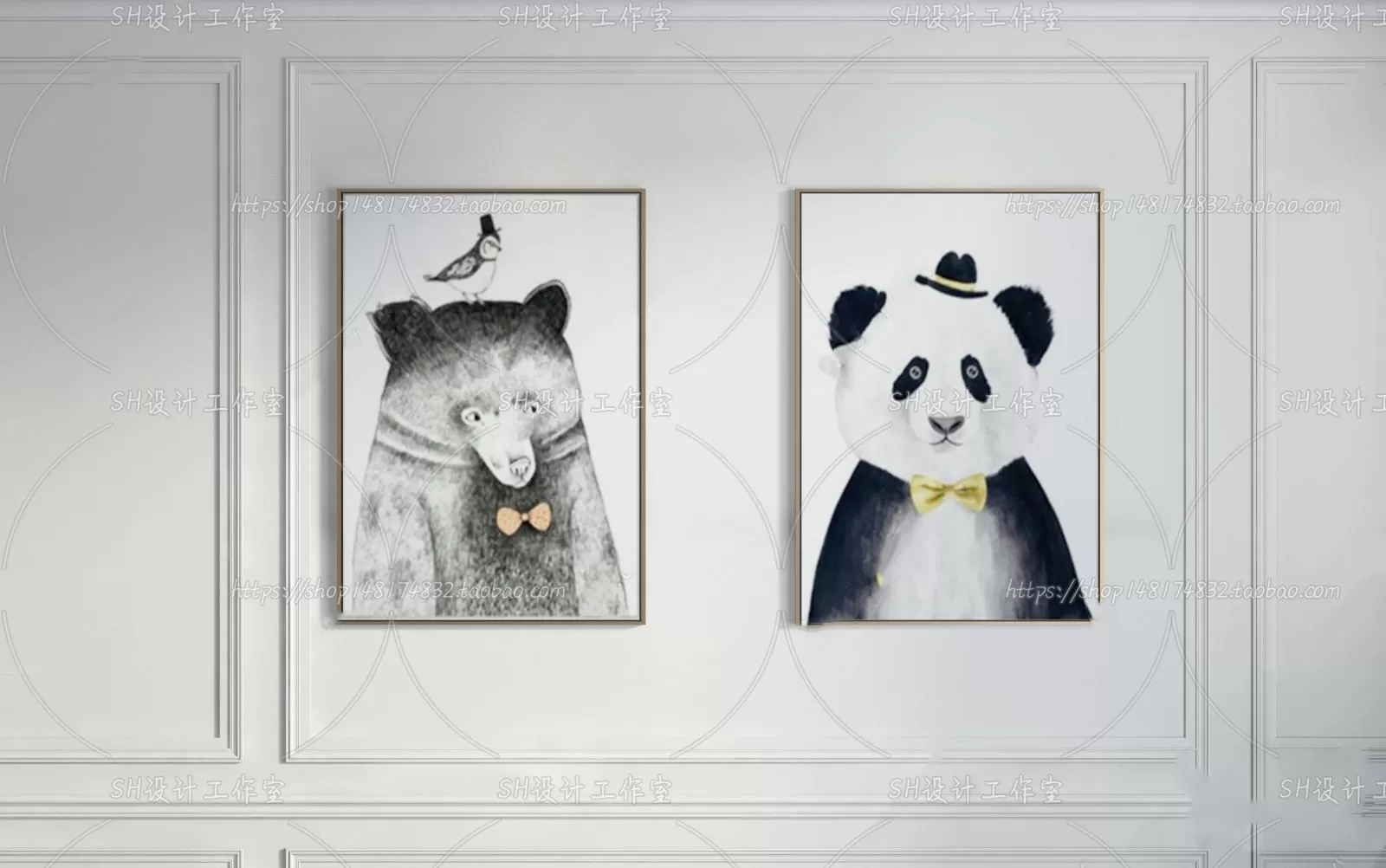 Decorative Painting – 3D Models – 0039