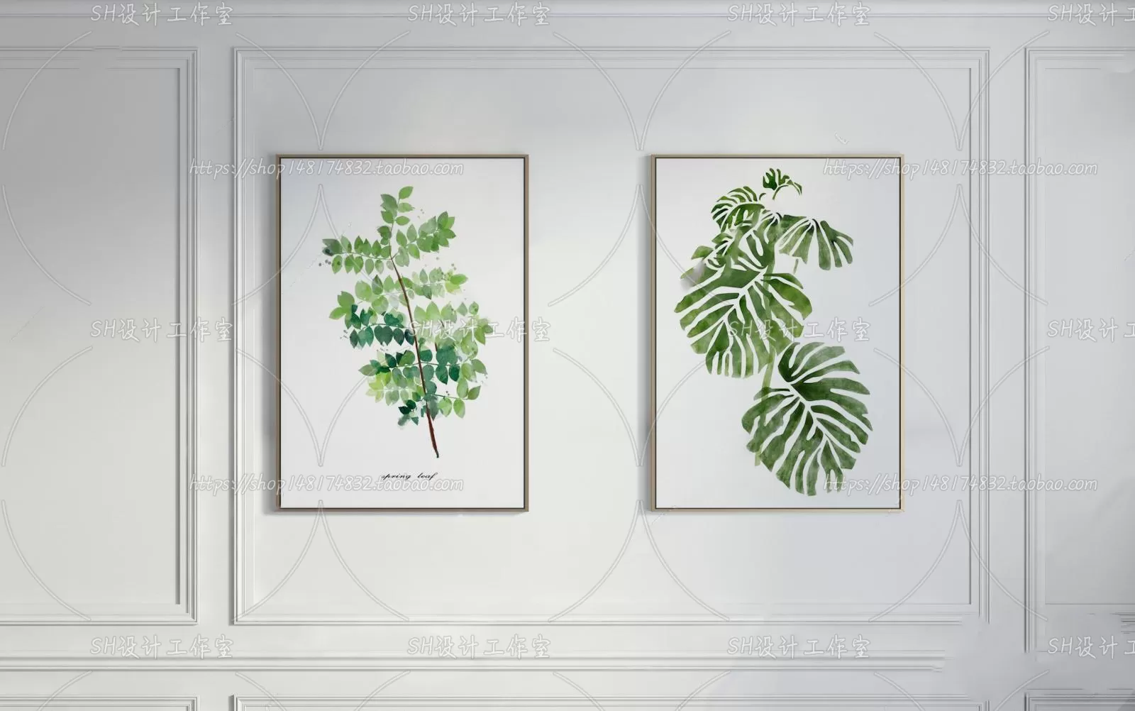 Decorative Painting – 3D Models – 0040