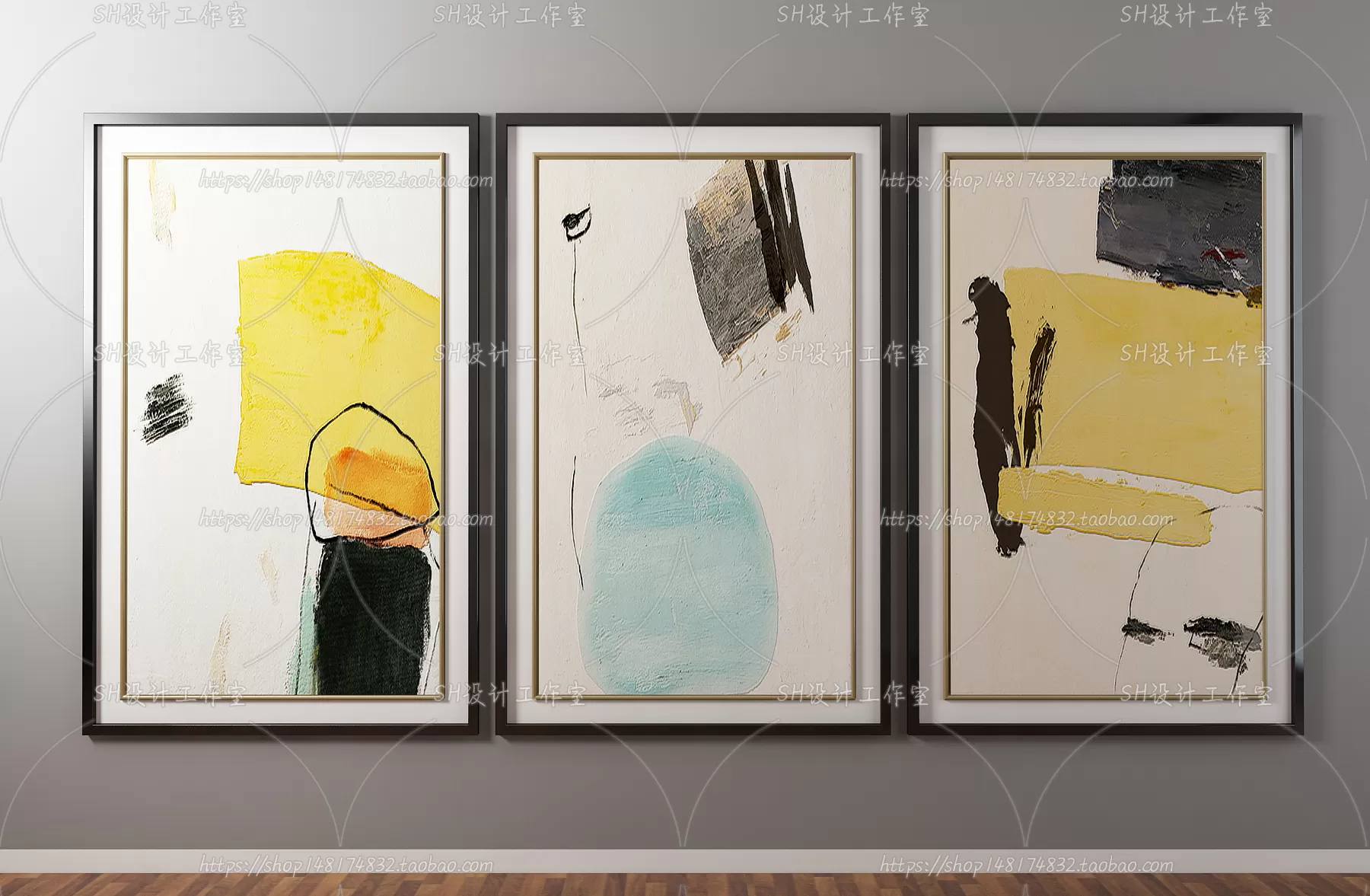 Decorative Painting – 3D Models – 0042