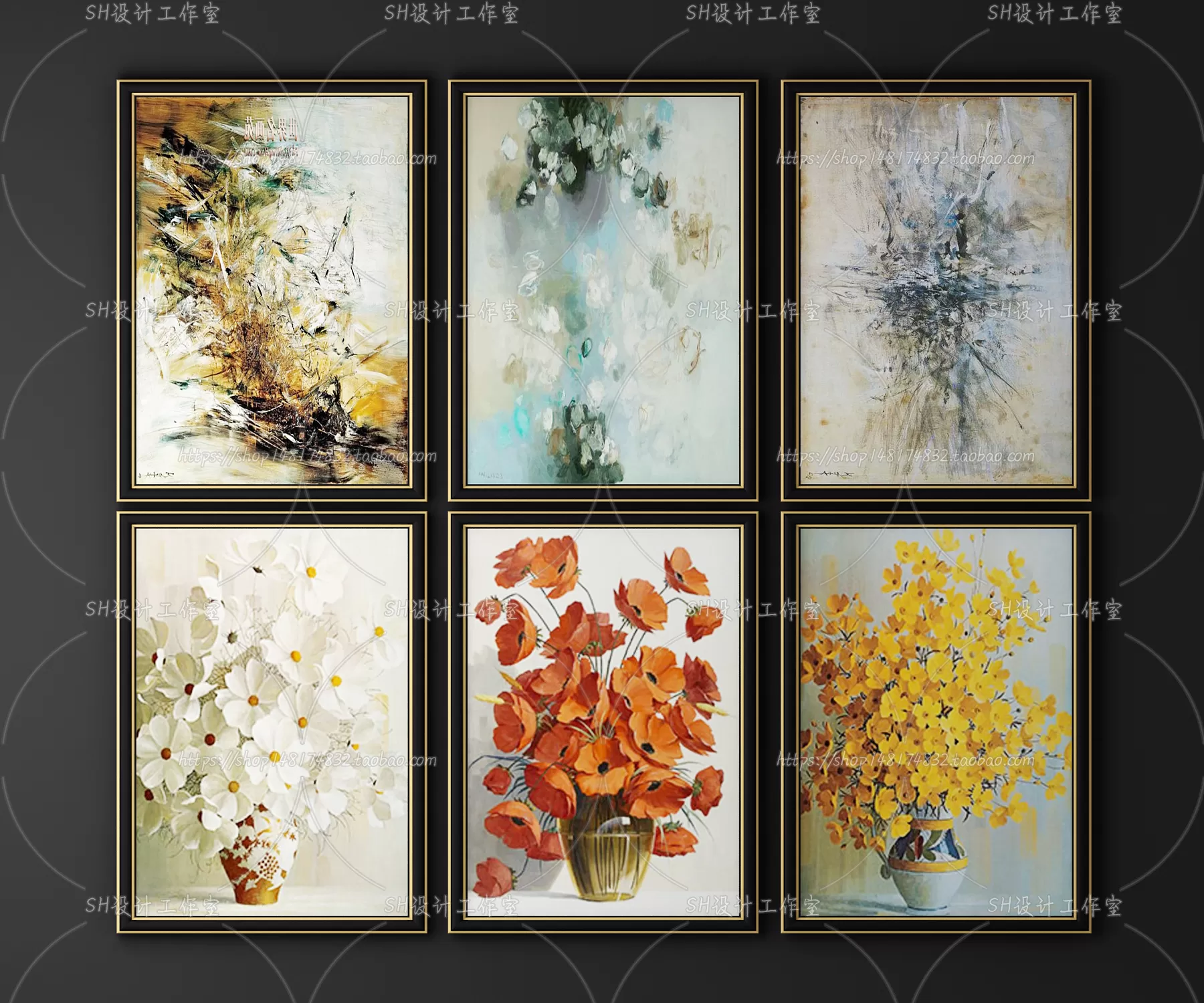 Decorative Painting – 3D Models – 0048