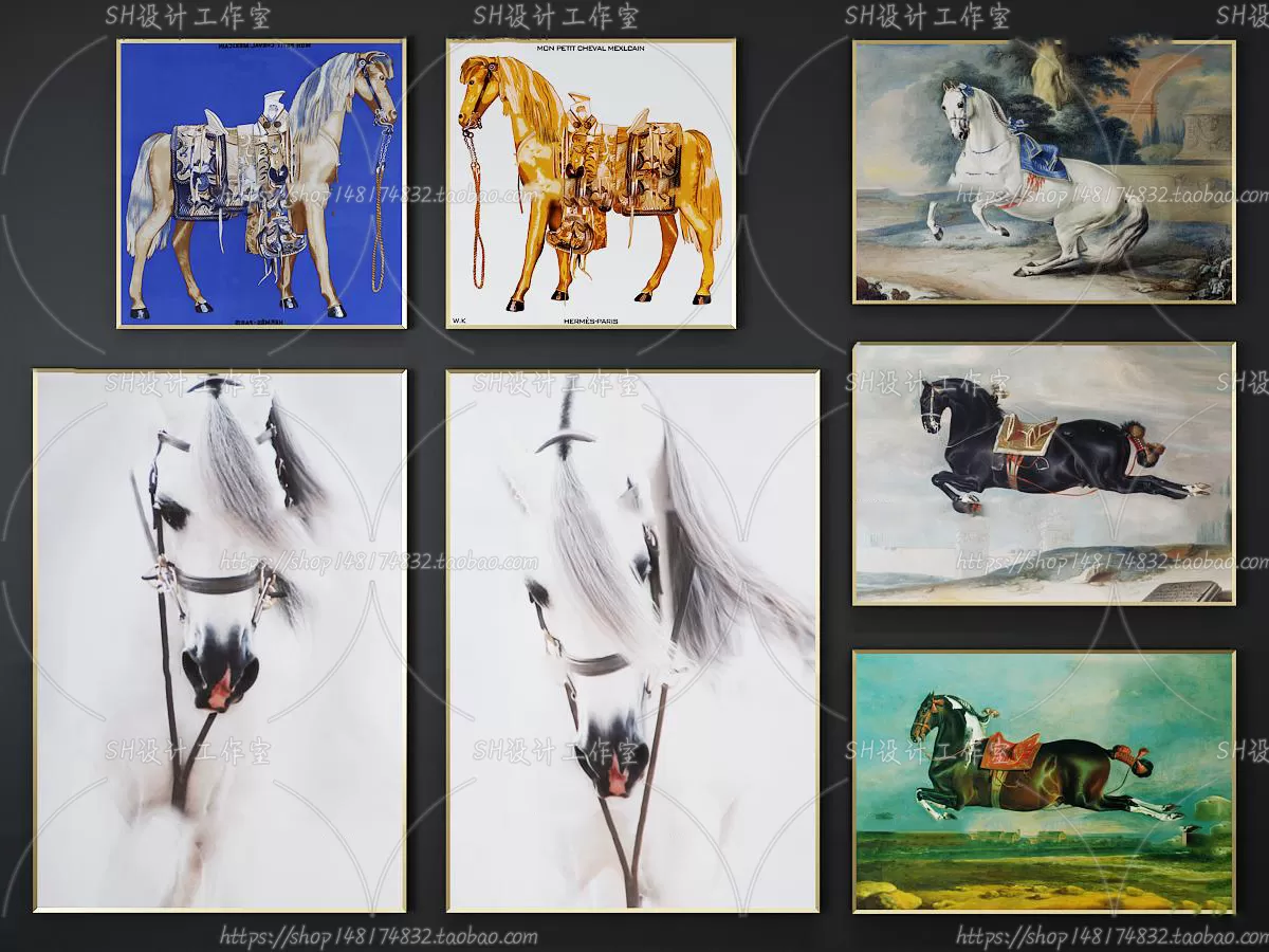 Decorative Painting – 3D Models – 0050