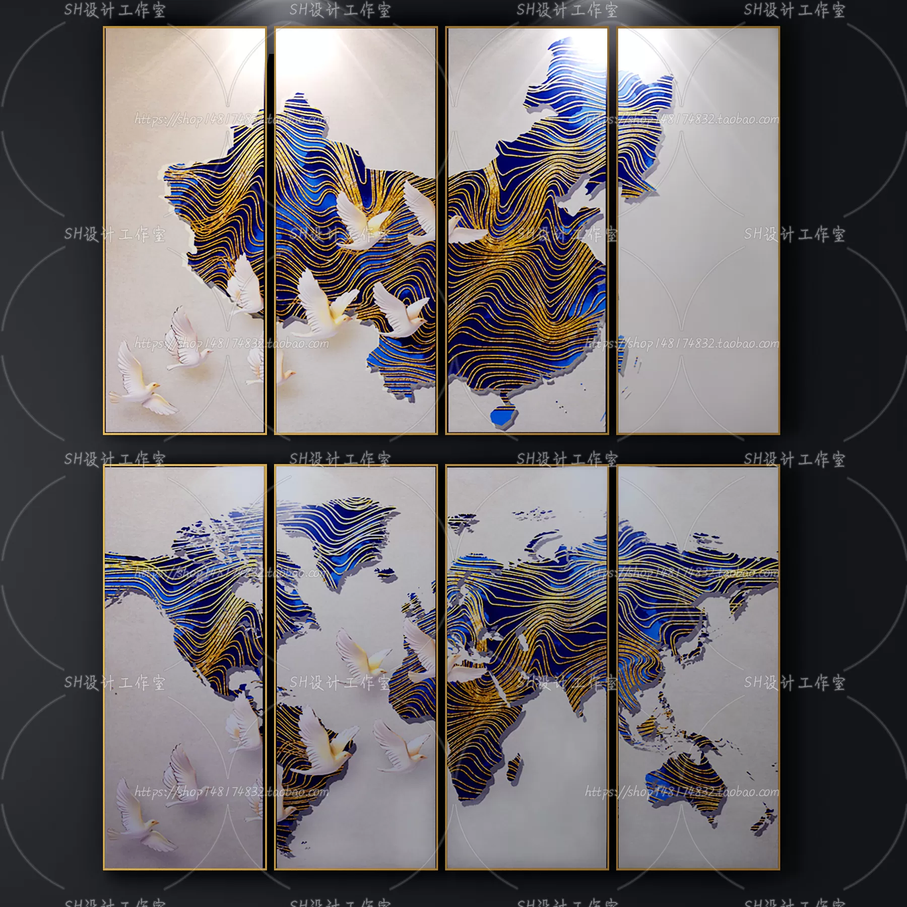 Decorative Painting – 3D Models – 0055