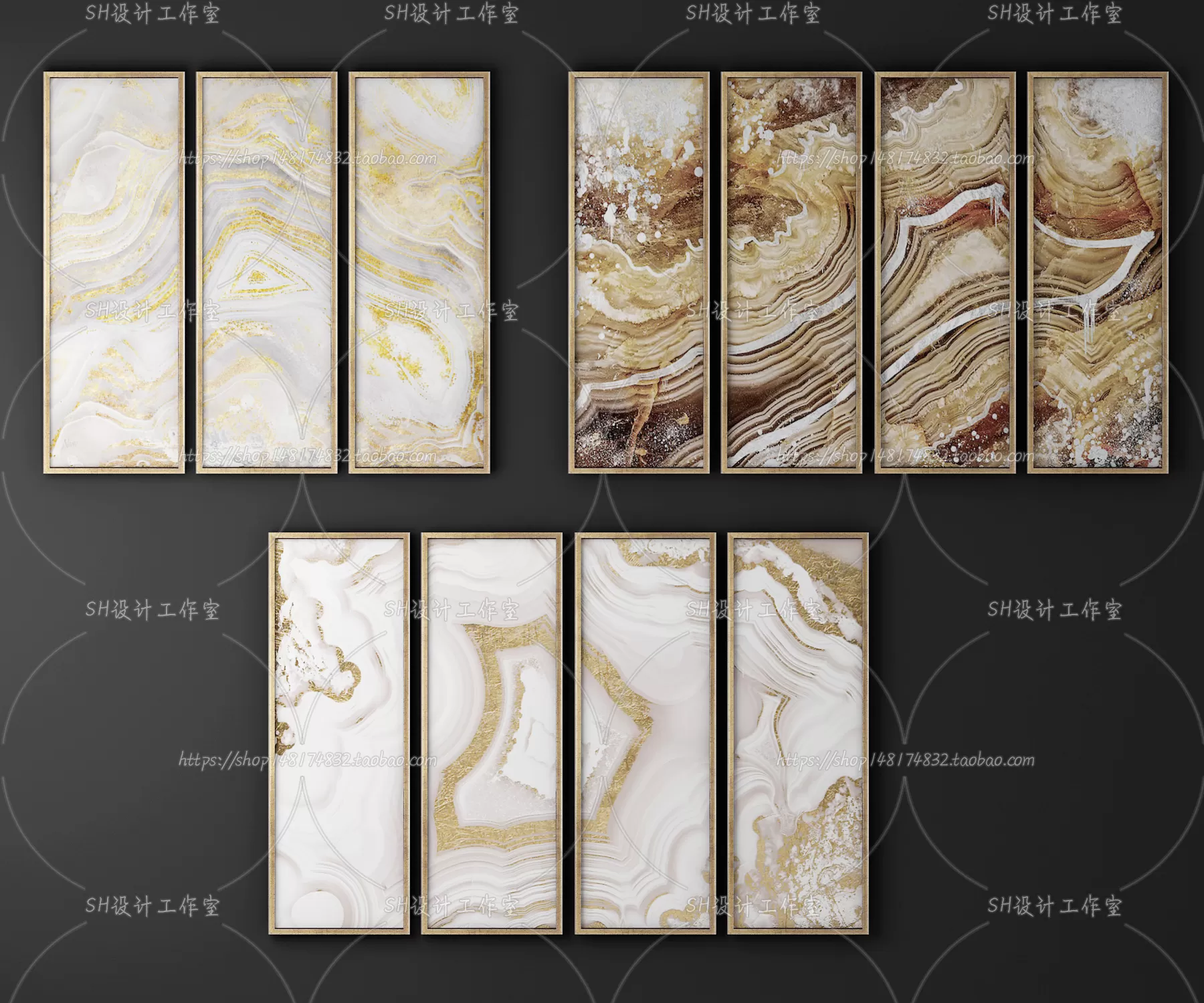 Decorative Painting – 3D Models – 0058