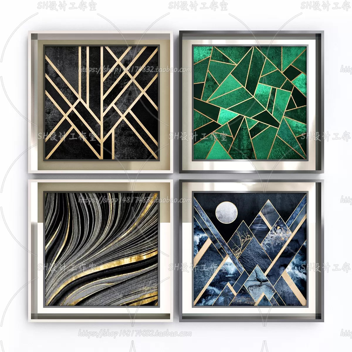 Decorative Painting – 3D Models – 0059