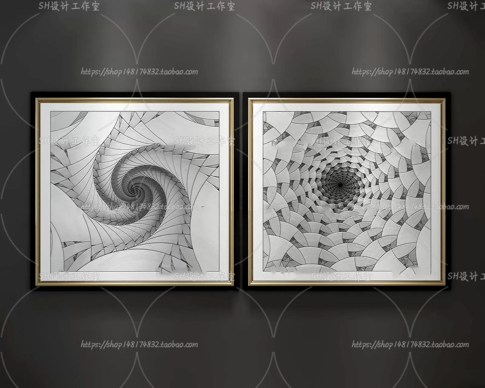 Decorative Painting – 3D Models – 0060