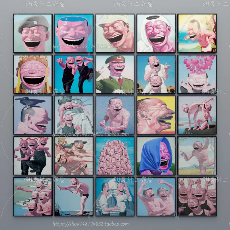 Decorative Painting – 3D Models – 0063