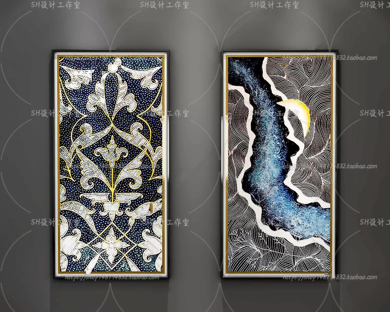 Decorative Painting – 3D Models – 0065