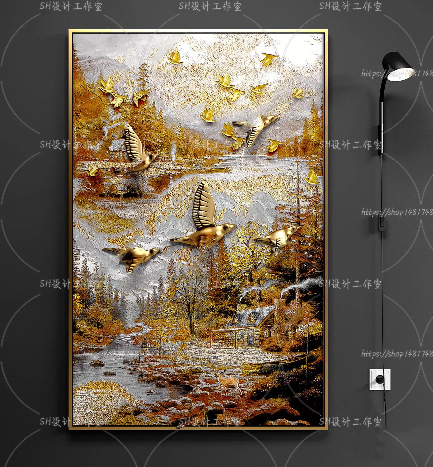 Decorative Painting – 3D Models – 0067